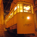 Lisbon funicular tram lisbon funicular tram