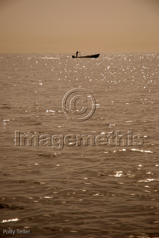 Fisherman silhouette Muscat