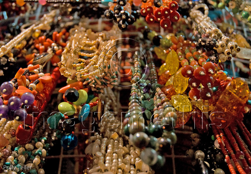 Hanging necklaces Muscat Souk