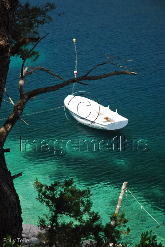 Mljet Saplunara bay boat