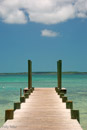 Bay jetty Harbour Island