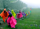 Machu Picchu school kids 