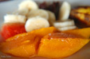 Matemwe Bungalows fruits plate