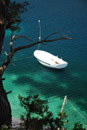 Mljet Saplunara bay boat