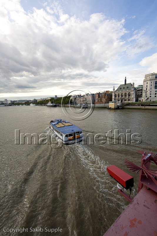 CCTV camera watches tourist boat