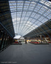 Eurostar trains at St Pancras