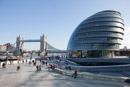 City Hall and Tower Bridge