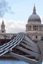 St Paul's Cathedral from the Millenium Bridge